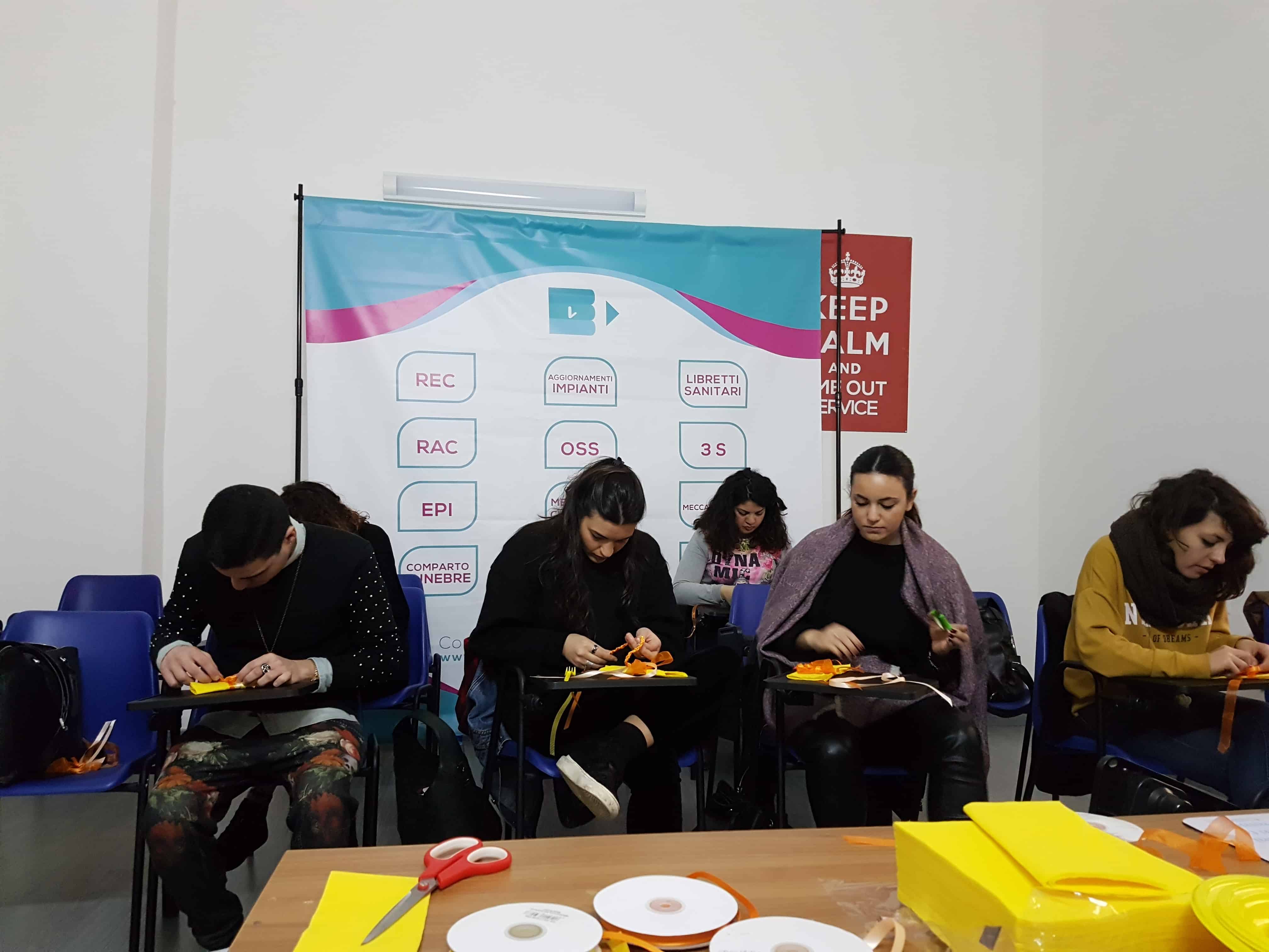 Aula con studenti